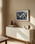 Stylized Reclining Woman, arte de Corné Akkers