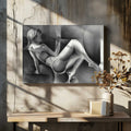 Stylized Reclining Woman, arte de Corné Akkers