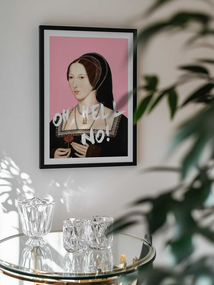 Oh Hell No Queen, arte de Talitha McQueen