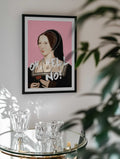 Oh Hell No Queen, arte de Talitha McQueen