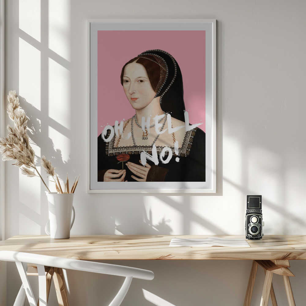 Oh Hell No Queen, arte de Talitha McQueen
