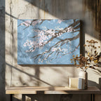 Spring Cherry Blossoms Blue, arte de Josie George