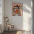 Woman in autumn in warm earth tones, arte de Caroline Bonne Müller