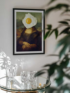 Mona Lisa Fried Egg, arte de Marja van den Hurk