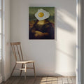 Mona Lisa Fried Egg, arte de Marja van den Hurk