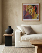 Pensive Woman Portrait, arte de Tore Bahnson