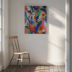 Vibrant Abstract Flowers, arte de Uma Gokhale