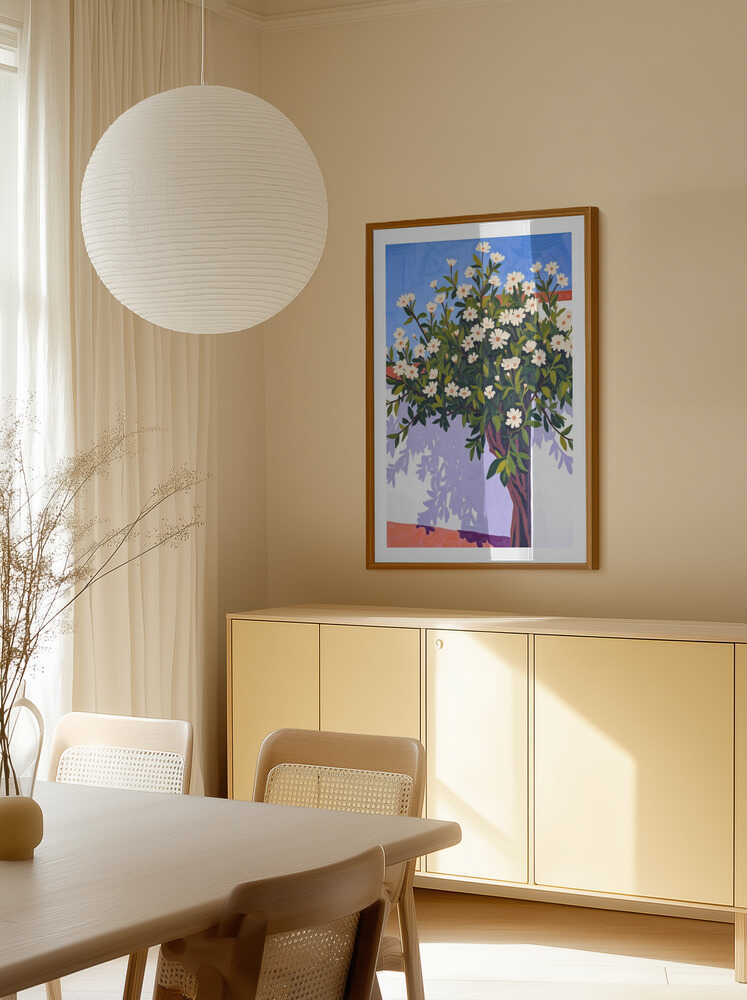 Sunny Daisy Bush, arte de Uma Gokhale