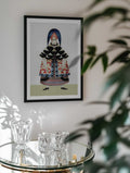 Whimsical Folk Figure, arte de Luca di Napoli