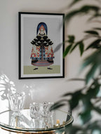 Whimsical Folk Figure, arte de Luca di Napoli