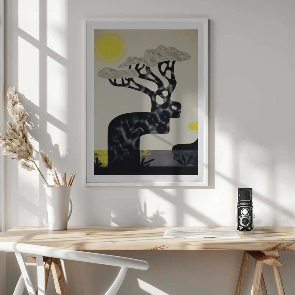 Sunlit Spirit Tree, arte de Luca di Napoli