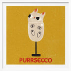 Purrsecco, arte de Carrie Cantwell