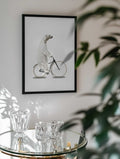 Polar Bear Bike Ride, arte de Marja van den Hurk