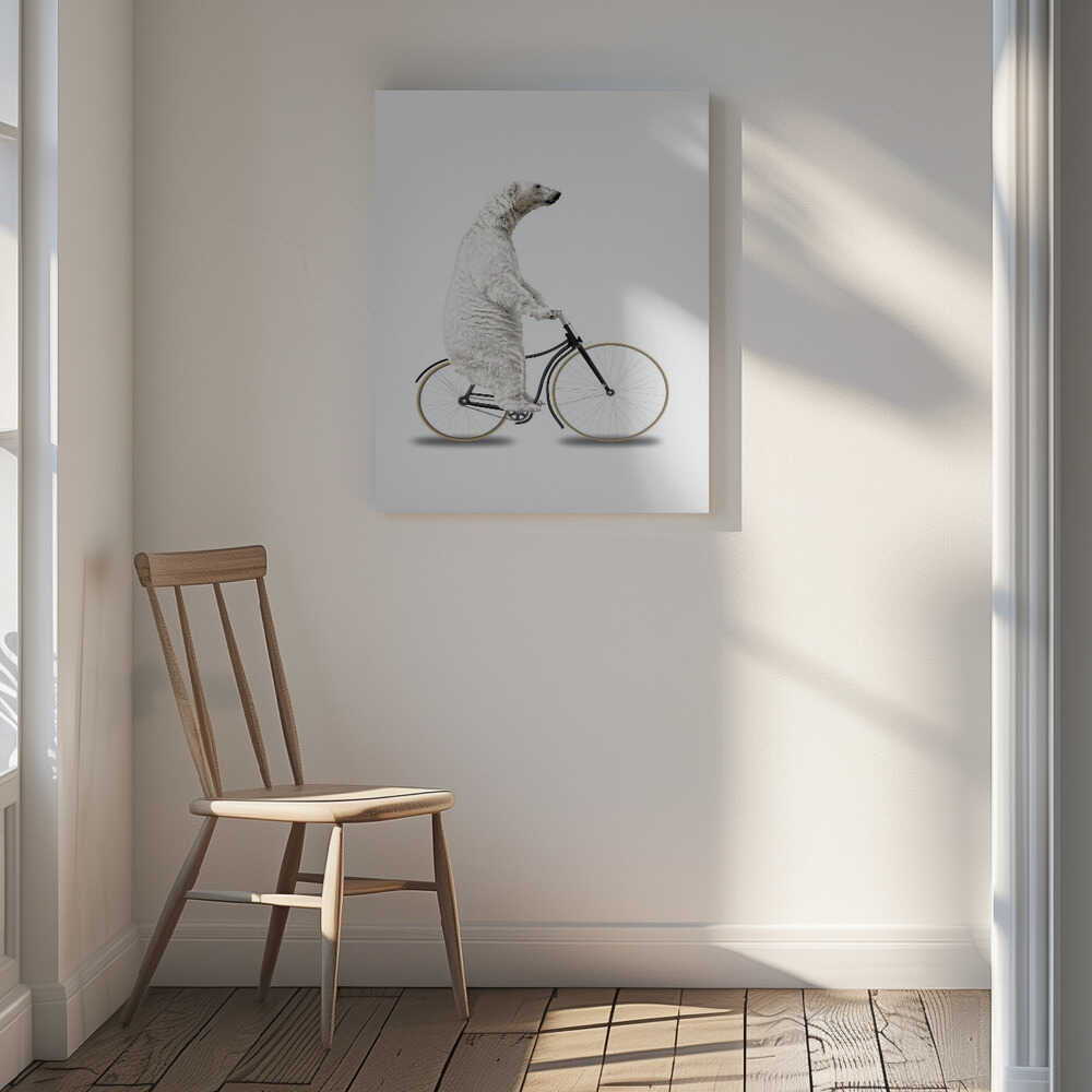 Polar Bear Bike Ride, arte de Marja van den Hurk
