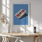 Retro Cassette Tape, arte de Andreas Magnusson
