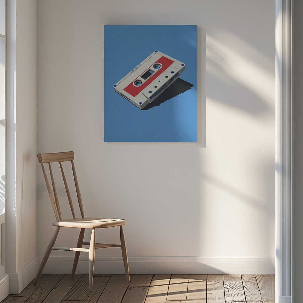 Retro Cassette Tape, arte de Andreas Magnusson