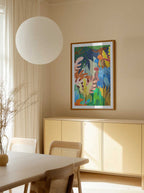Vibrant Jungle Flora, arte de Uma Gokhale