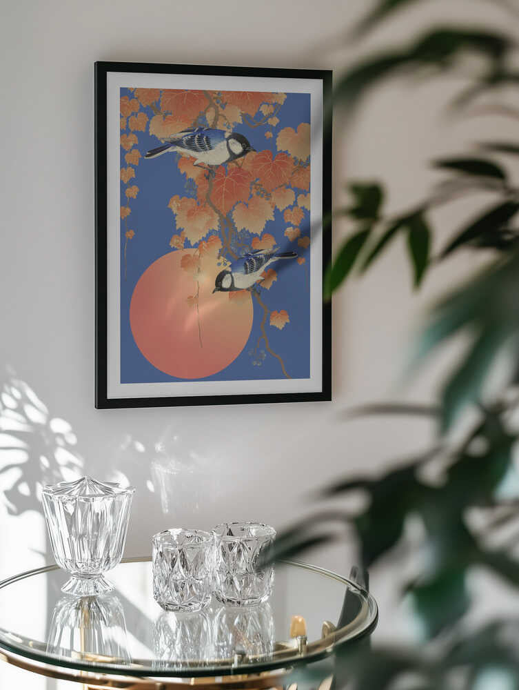 Autumn Birds Sunrise, arte de Marja van den Hurk