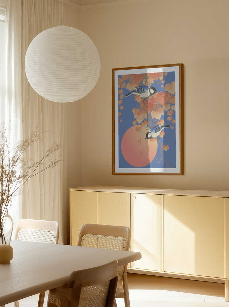 Autumn Birds Sunrise, arte de Marja van den Hurk