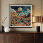 Dreamy Desert Adventure, arte de Sue Skellern
