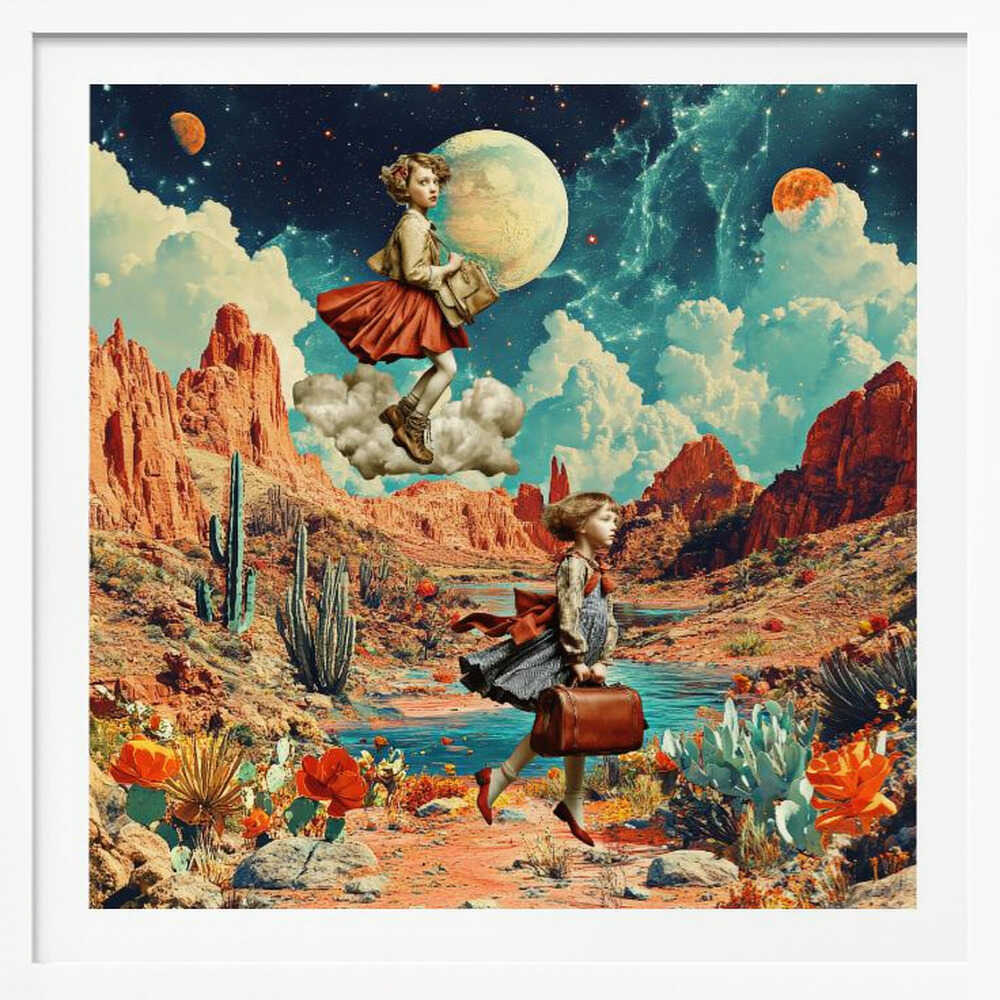 Dreamy Desert Adventure, arte de Sue Skellern