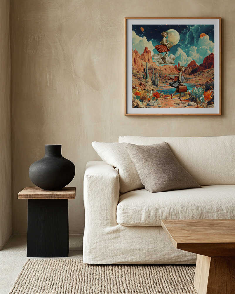 Dreamy Desert Adventure, arte de Sue Skellern