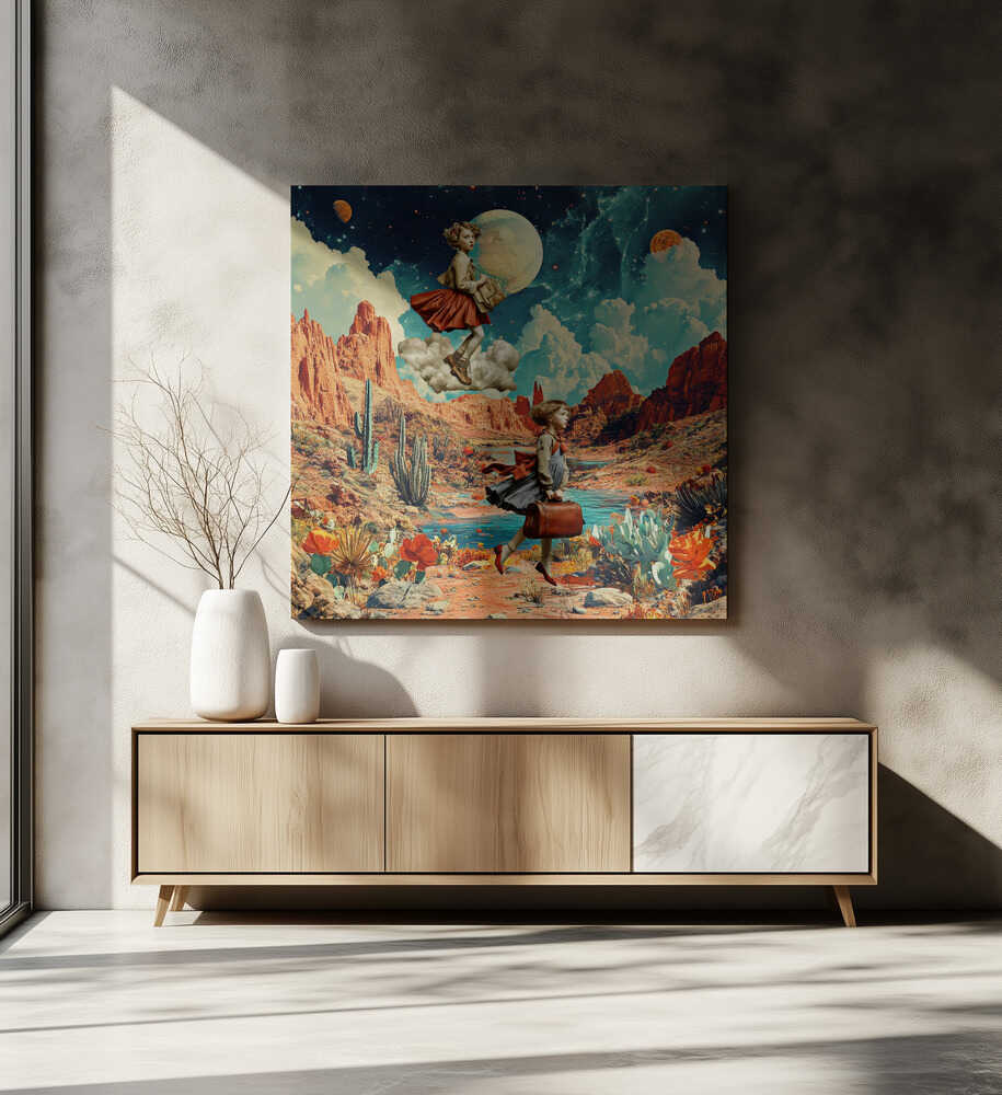 Dreamy Desert Adventure, arte de Sue Skellern