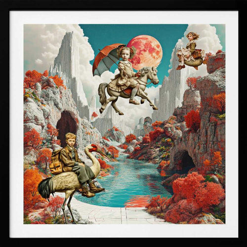 Children's Fantasy Journey, arte de Sue Skellern