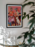 Warm Family Dog Portrait, arte de Uma Gokhale