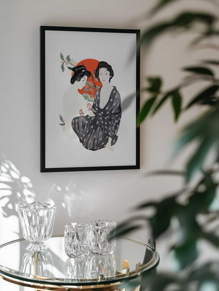 Two Japanese Beauties, arte de Marja van den Hurk