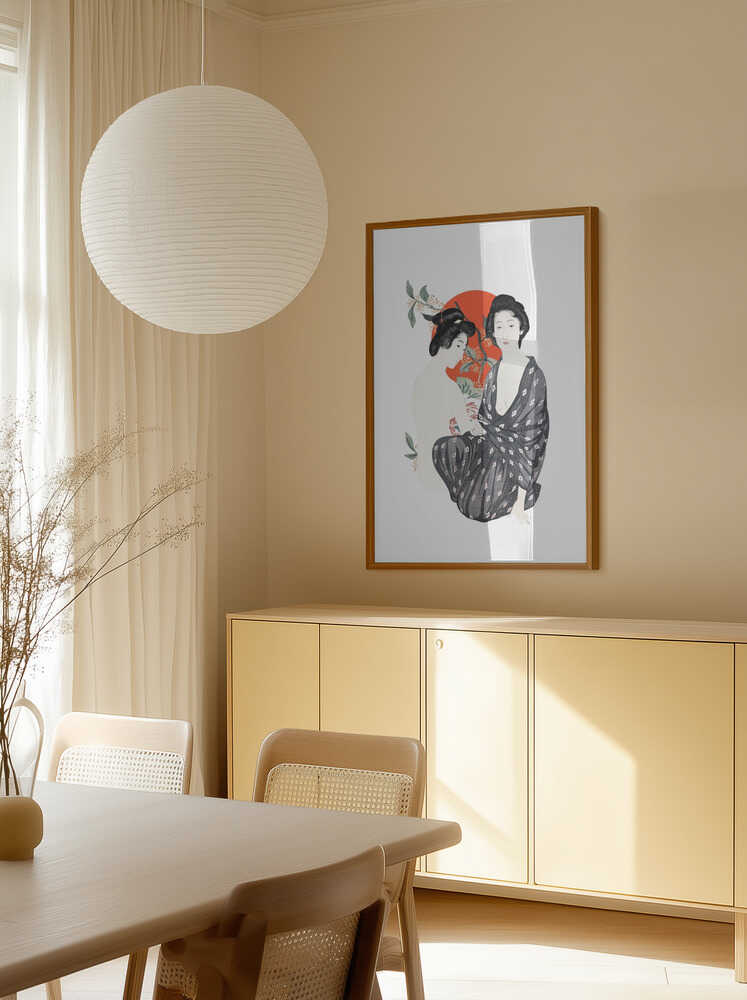 Two Japanese Beauties, arte de Marja van den Hurk