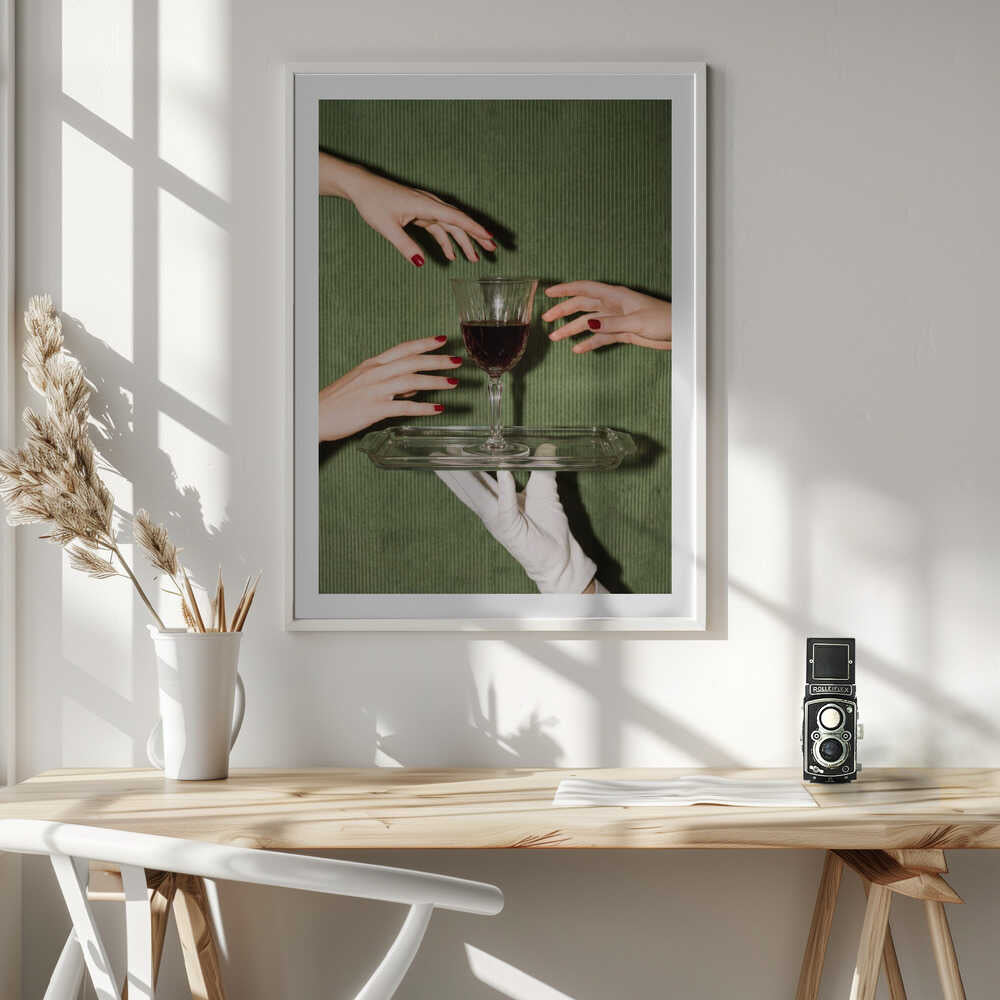 Elegant Wine Service, arte de Andreas Magnusson