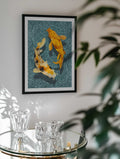 Yin Yang Koi, arte de Marja van den Hurk