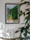 Tropical Oasis Legs, arte de Uma Gokhale