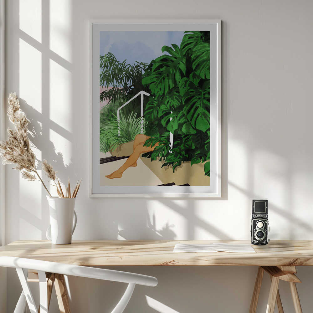 Tropical Oasis Legs, arte de Uma Gokhale