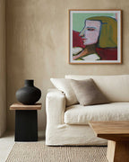 Abstract Woman Profile, arte de Sharyn Bursic