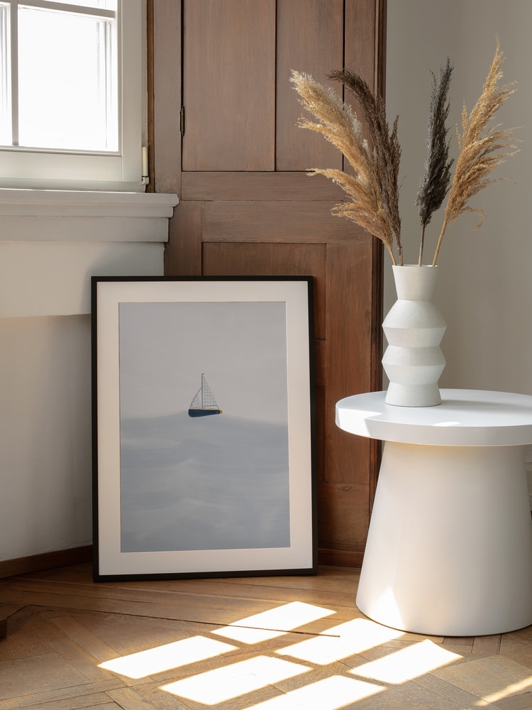 Serene Sailboat Waters