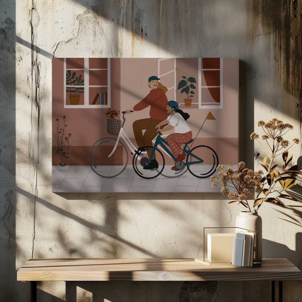 Warm Afternoon Ride, arte de Ida Alvarsson