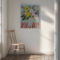 Cheerful Flowers Eye Vase, arte de Essa Van Reis