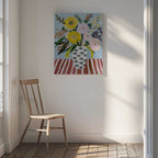 Cheerful Flowers Eye Vase, arte de Essa Van Reis