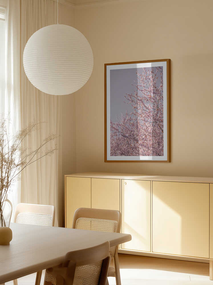 Pink Cherry Blossoms, arte de Mareike Böhmer