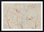 Pink Birds Spring Blossoms, arte de Nikita Jariwala