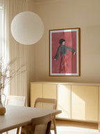 Dancing Woman Red Style, arte de Essa Van Reis