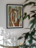 Abstract Horse Portrait, arte de Nikita Jariwala