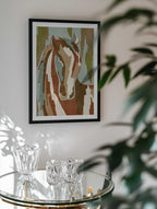 Abstract Horse Portrait, arte de Nikita Jariwala