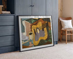 Juan Gris's Still Life With Guitar (1920), arte de Juan Gris