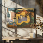 Juan Gris's Still Life With Guitar (1920), arte de Juan Gris