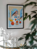 Girl with Peaches, arte de Petra Lizde