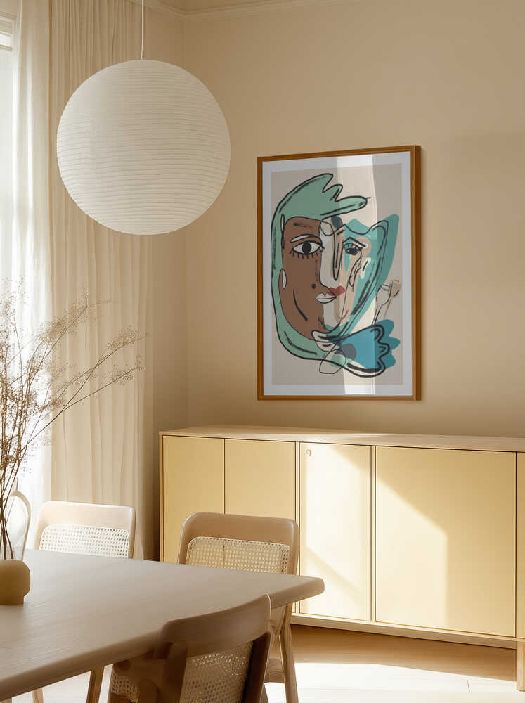 Modern Abstract Face, arte de GIovanna Gil Alves