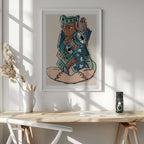 Abstract Reading Figure, arte de GIovanna Gil Alves